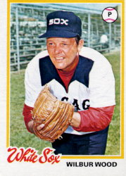 1978 Topps Baseball Cards      726     Wilbur Wood